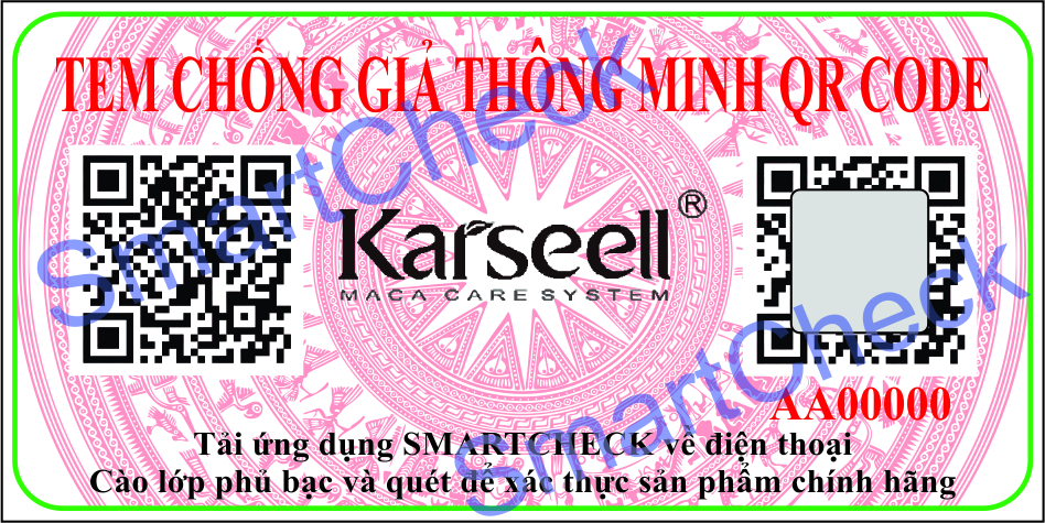 tem chong hang gia K&R Việt Nam